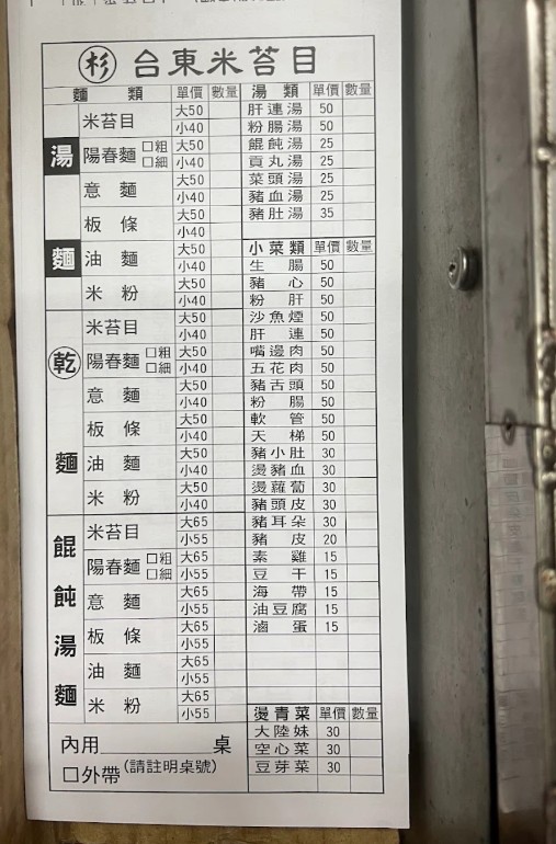 台東米苔目｜永和人氣宵夜推薦！手工米苔目Q彈、小菜選擇超豐富，在地人晚餐消夜愛店