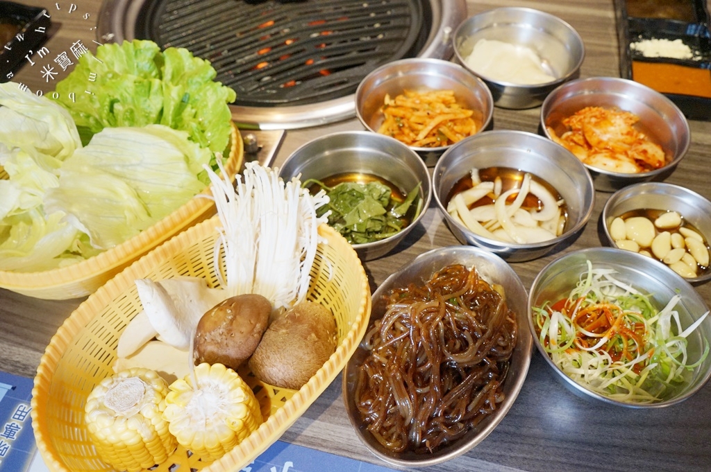 東大門韓國特色料理┃中山韓式烤肉，吃到飽。再加399元即可享酒類全品項喝到飽，還有各式韓式料理、小菜任你吃