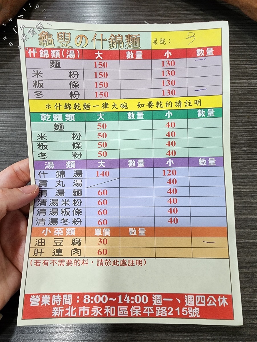 龜叟の什錦麵┃永和美食。在地50年老字號什錦麵，外帶內用都大排長龍，超高CP值早午餐