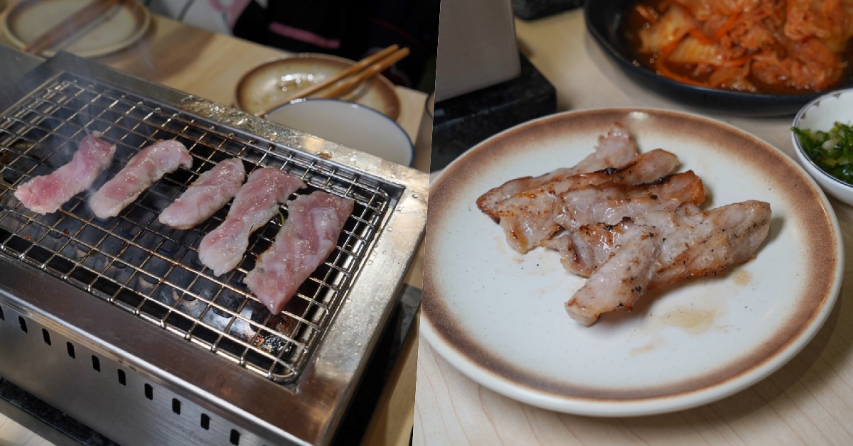 哈肉燒肉┃新莊燒肉吃到飽。升等爽嗑和牛不限次數，免剝殼天使紅蝦特加分!環境還超美