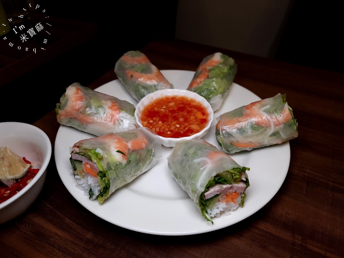 越有味┃萬華美食。巷弄正宗越式料理風味來這裡吃，越南麵包、生春捲、河粉米線以及各式家常菜都有