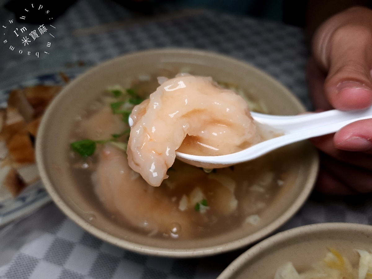 老船長蝦仁羹┃興南夜市美食。蝦仁羹真材實料大口滿足!銅板價可以吃的很豐富