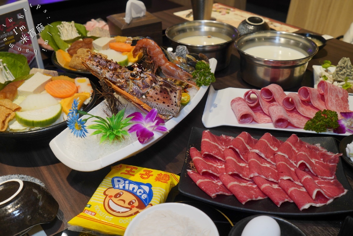 双禾町鍋物 中和南勢角店┃中和火鍋。海陸雙饗套餐更澎湃，和牛祭太過癮了!還有自助吧無限續用