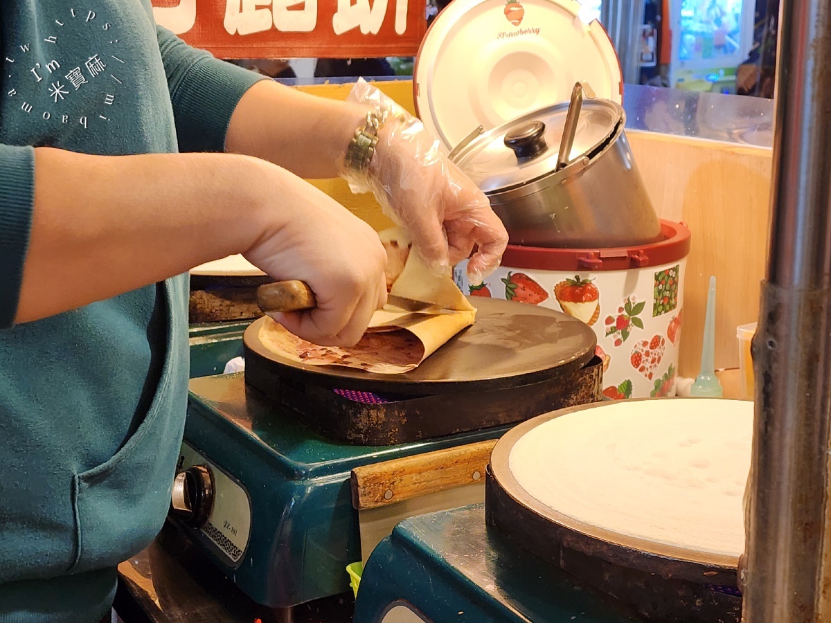 新店熊熊可麗餅┃新店大豐路美食。超過50種以上的可麗餅口味，點心正餐來一份很剛好