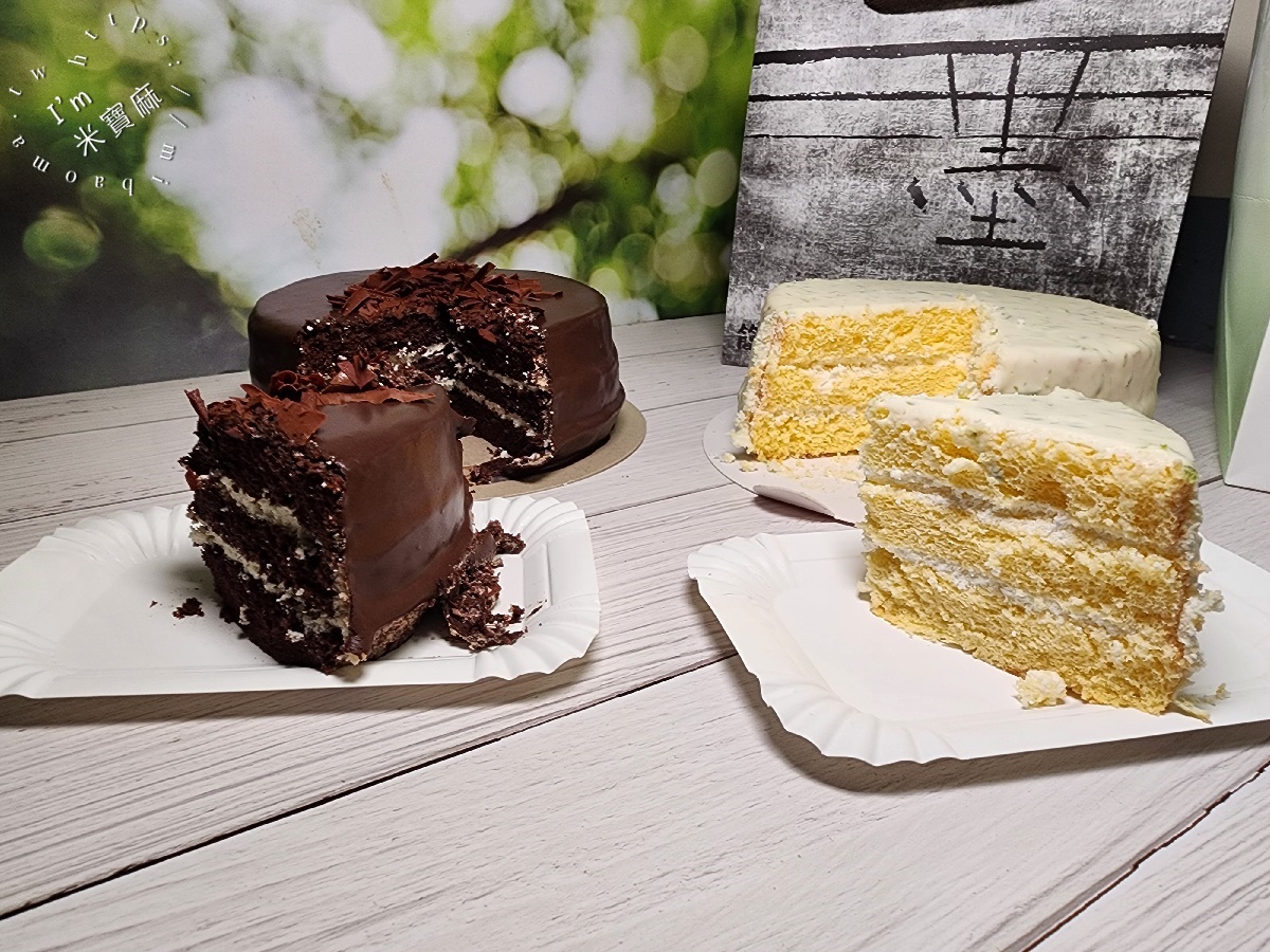 讓一糖┃台中伴手禮美食。招牌檸檬蛋糕、可可鮮奶蛋糕都很不錯，就是價格高了一點