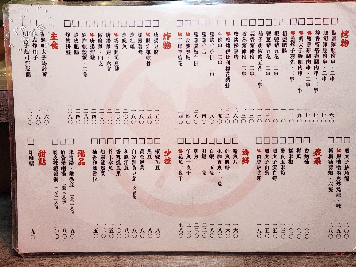 川楓酒食館┃中山區居酒屋。2小時698無限暢飲讓氣氛更到位，多種燒烤熱食都很正點