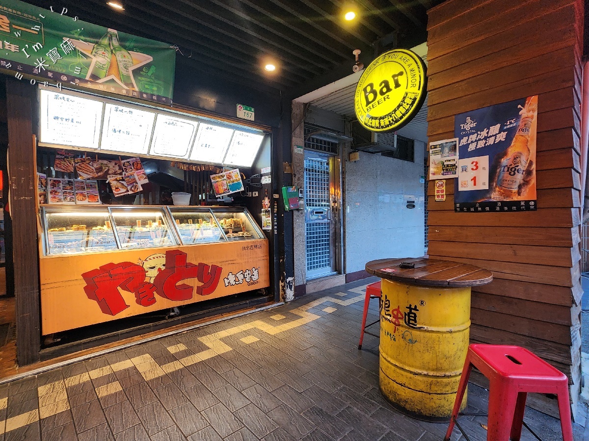 燒鳥串道吉林店｜中山區串燒，免費茶泡飯吃到飽！行天宮站平價日式烤物、聚餐小酌首選！