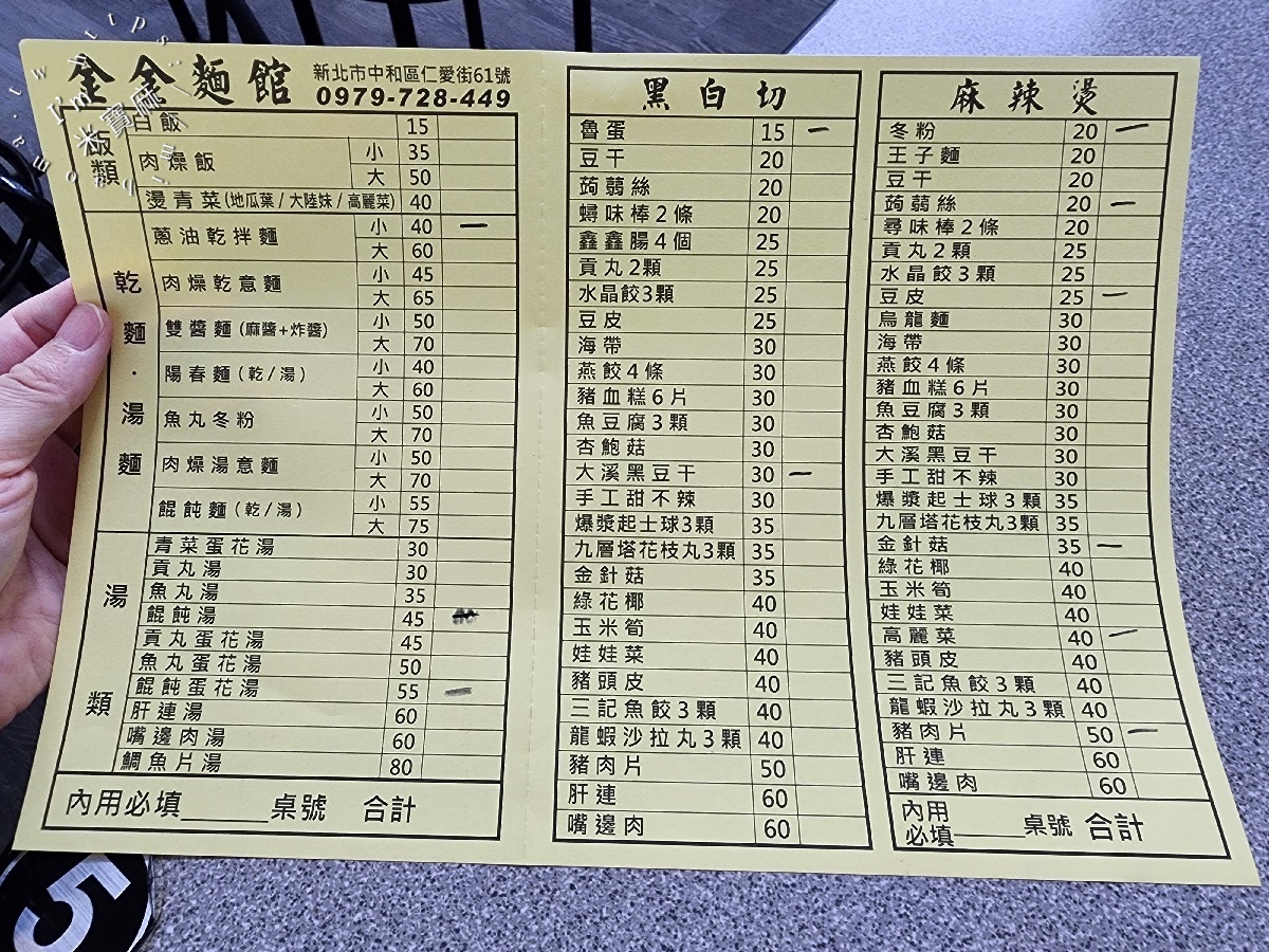 金金麵館｜興南夜市美食，麻辣燙夠味、乾拌麵銷魂，晚餐宵夜就選這