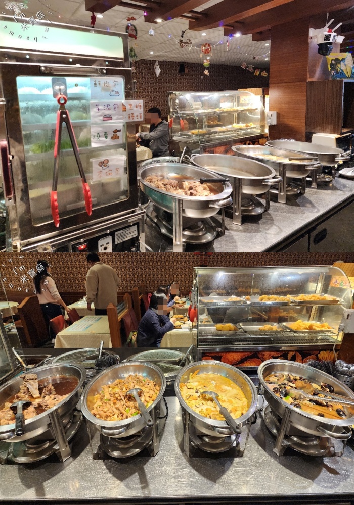 家堤牛排館｜三重牛排吃到飽，自助吧無限續：麻辣燙、滷味、小火鍋、剉冰、巧克力鍋全制霸