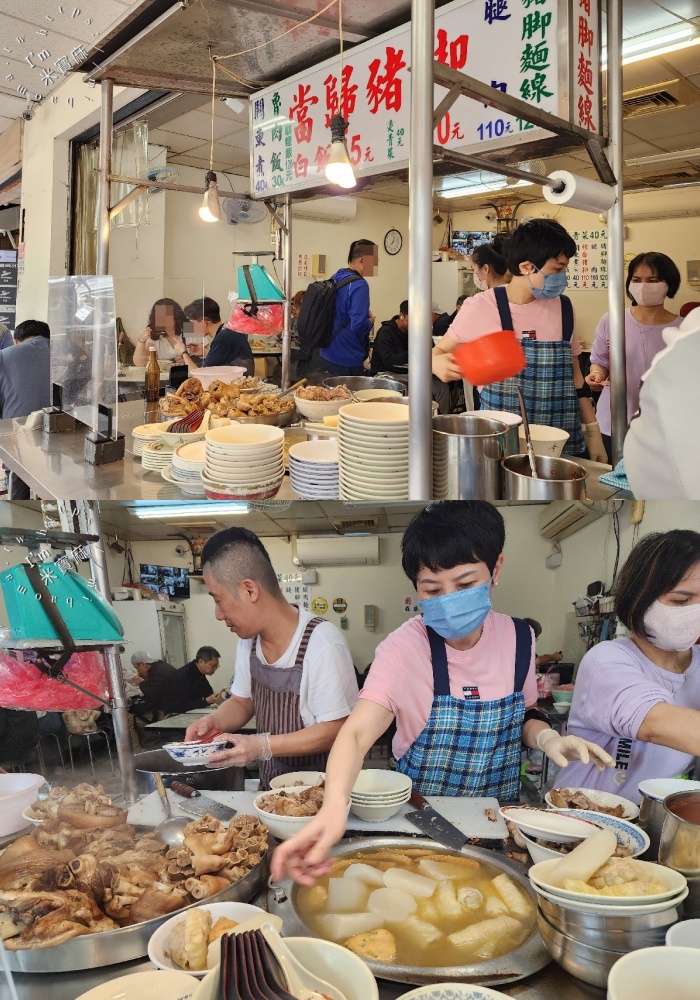 歸綏街當歸豬腳老店｜台北大同區40年排隊美食：甘醇湯頭豬腳Q彈