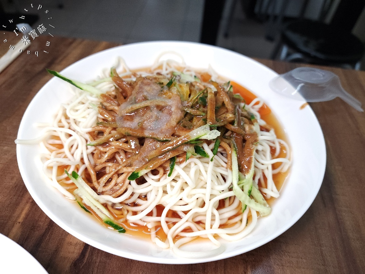 陳記特製涼麵｜三峽美食，銷魂蒜味麻醬涼麵、必點超值蛋湯，老街周邊美食首選