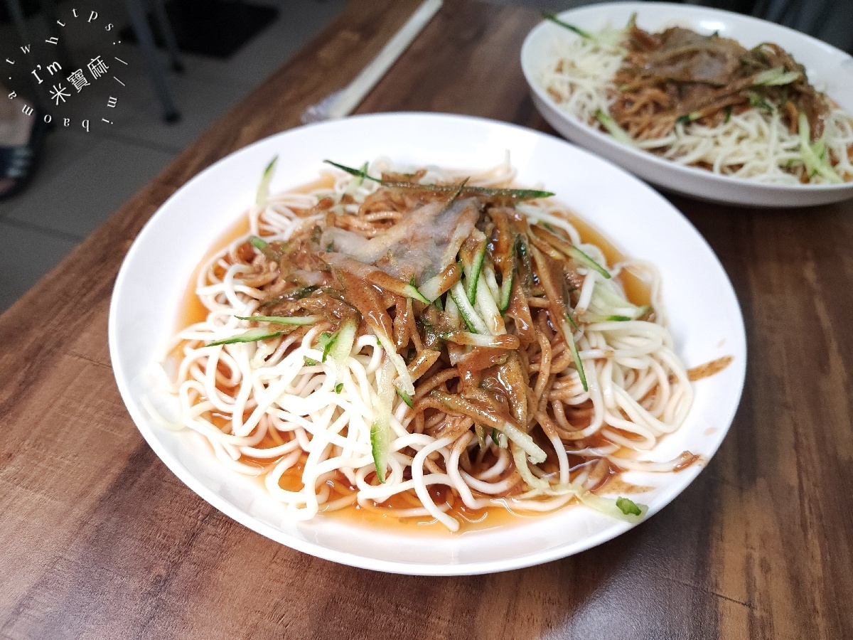 陳記特製涼麵｜三峽美食，銷魂蒜味麻醬涼麵、必點超值蛋湯，老街周邊美食首選
