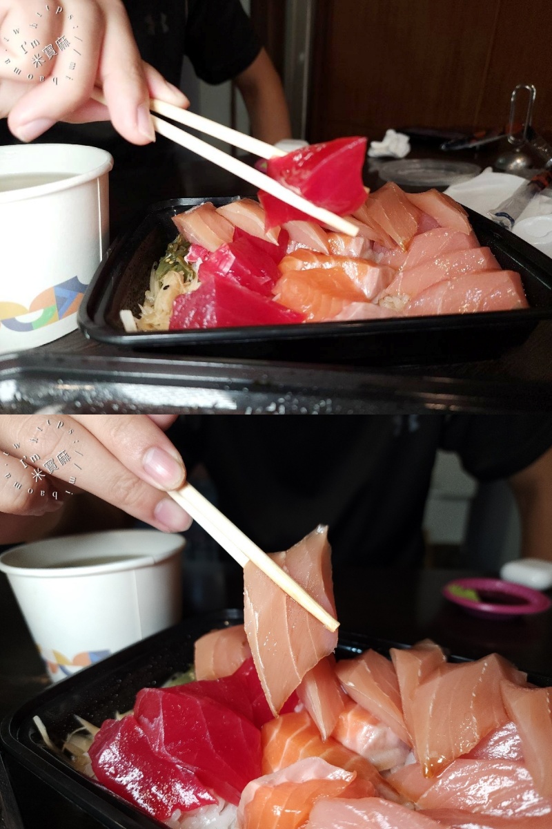 鮮之坊生魚片專賣店｜興南夜市美食，平價生魚片丼飯、新鮮美味大滿足