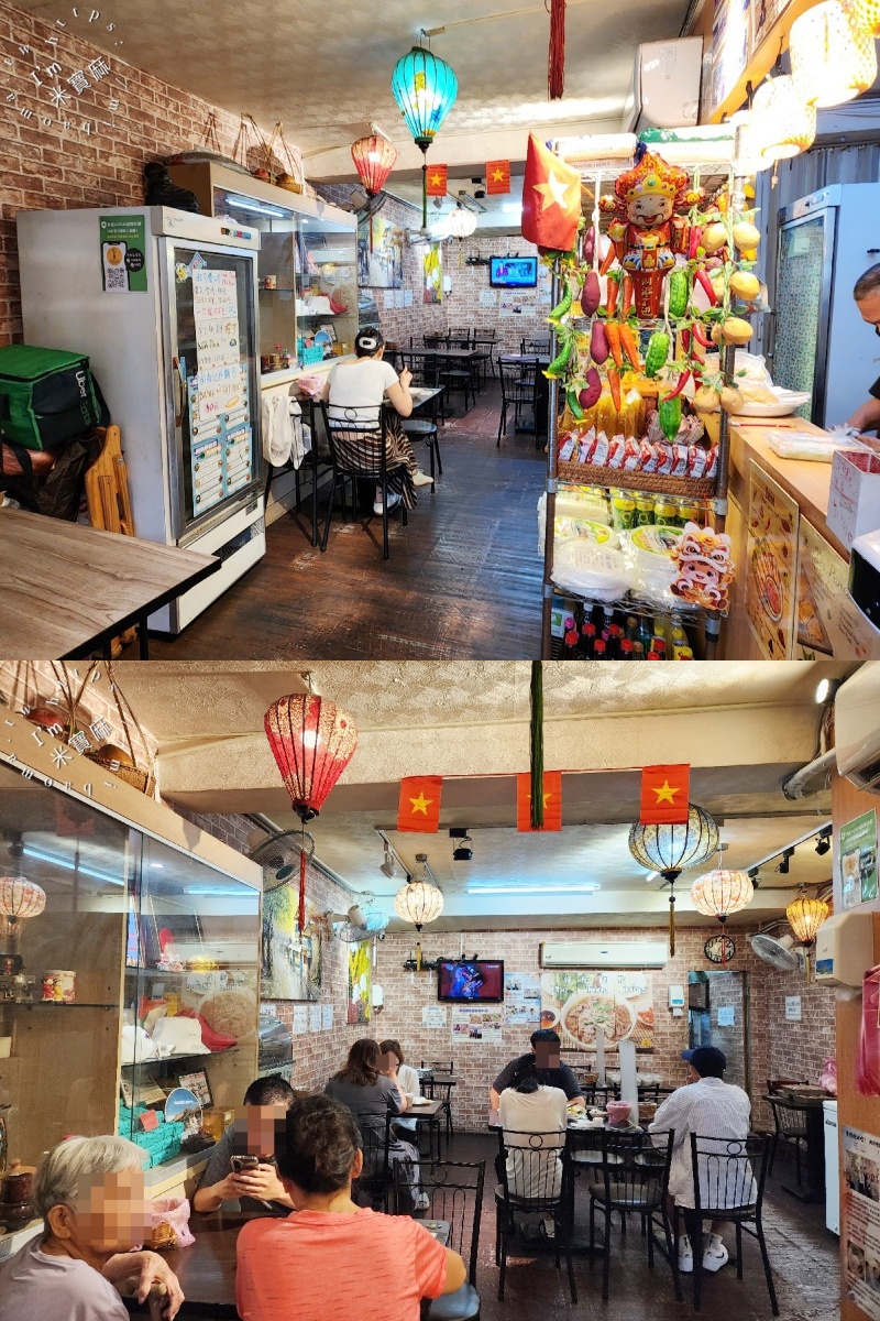 AoDai奧黛越南料理｜萬華美食，道地風味河粉、法國麵包，感受秒飛越南的用餐氛圍