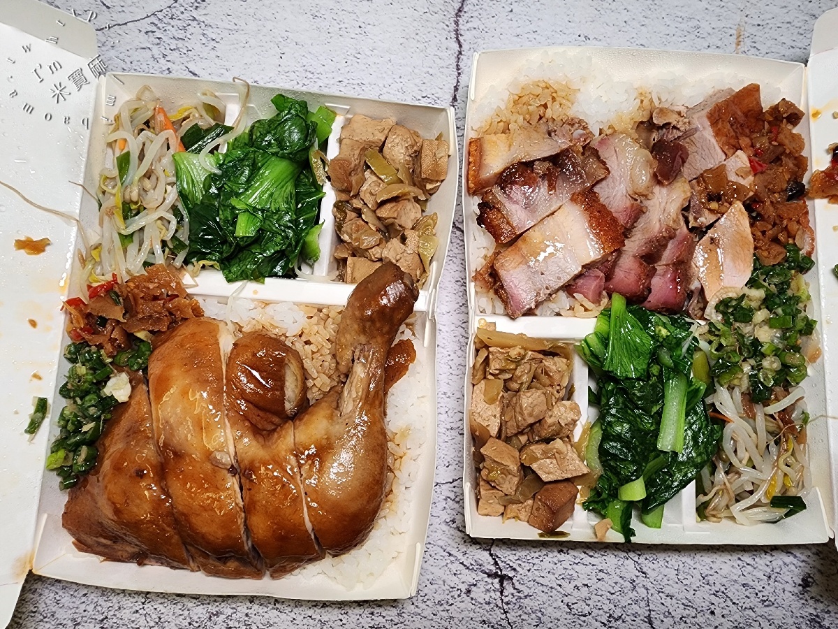葉記港式燒臘｜台北中山區燒臘，老饕必吃三寶飯、脆皮燒肉與多汁雞腿便當，捷運松江南京站美食