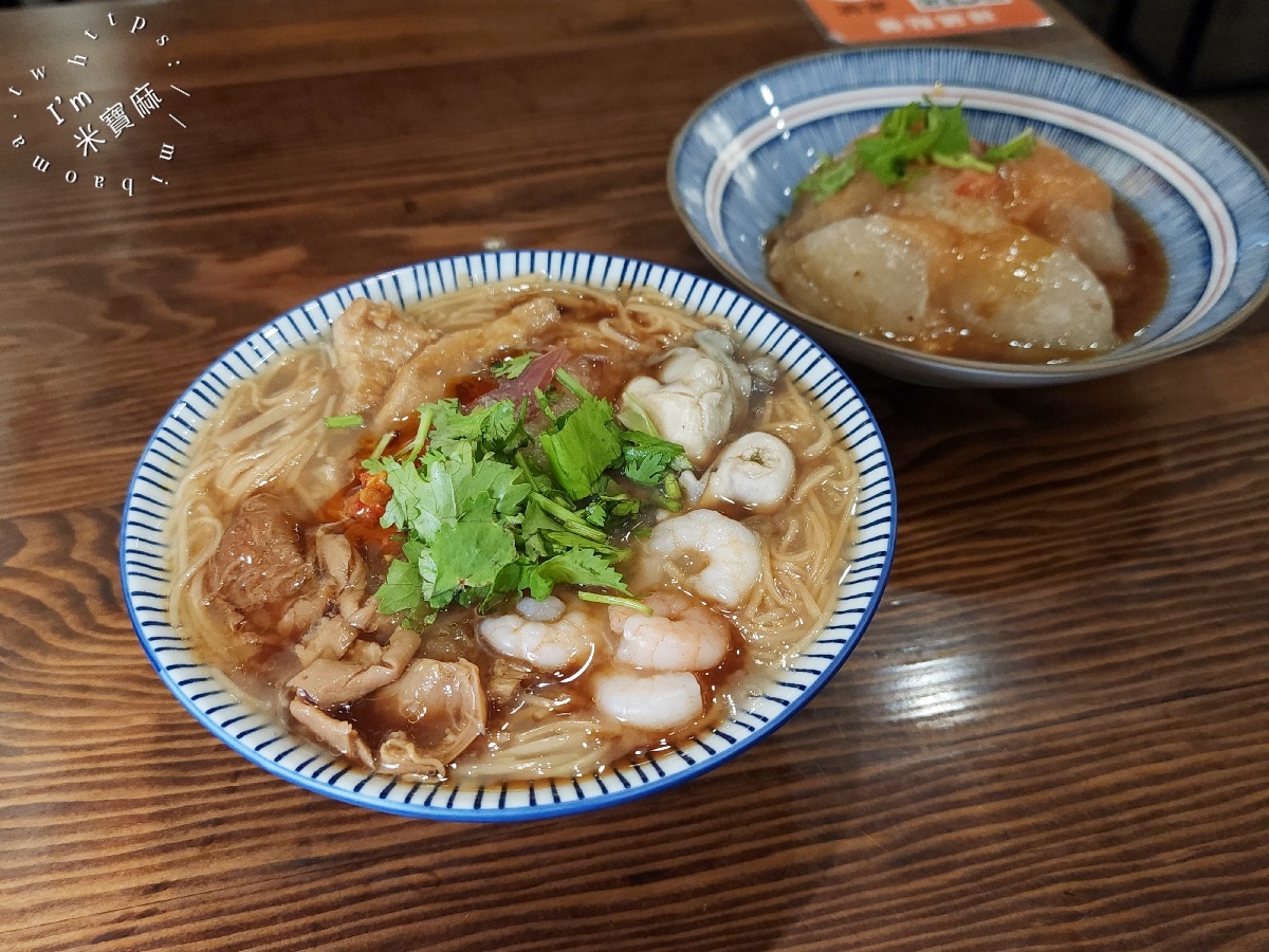 洣唰  專業麵線板橋總店｜板橋美食，五福麵線料多實在，肉圓、甜不辣、蚵魯飯一次滿足！