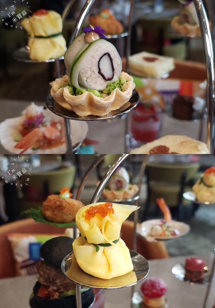 六福萬怡酒店 THE LOUNGE｜南港下午茶推薦，「童話秘境花園雙人下午茶」12款夢幻鹹甜點一次吃