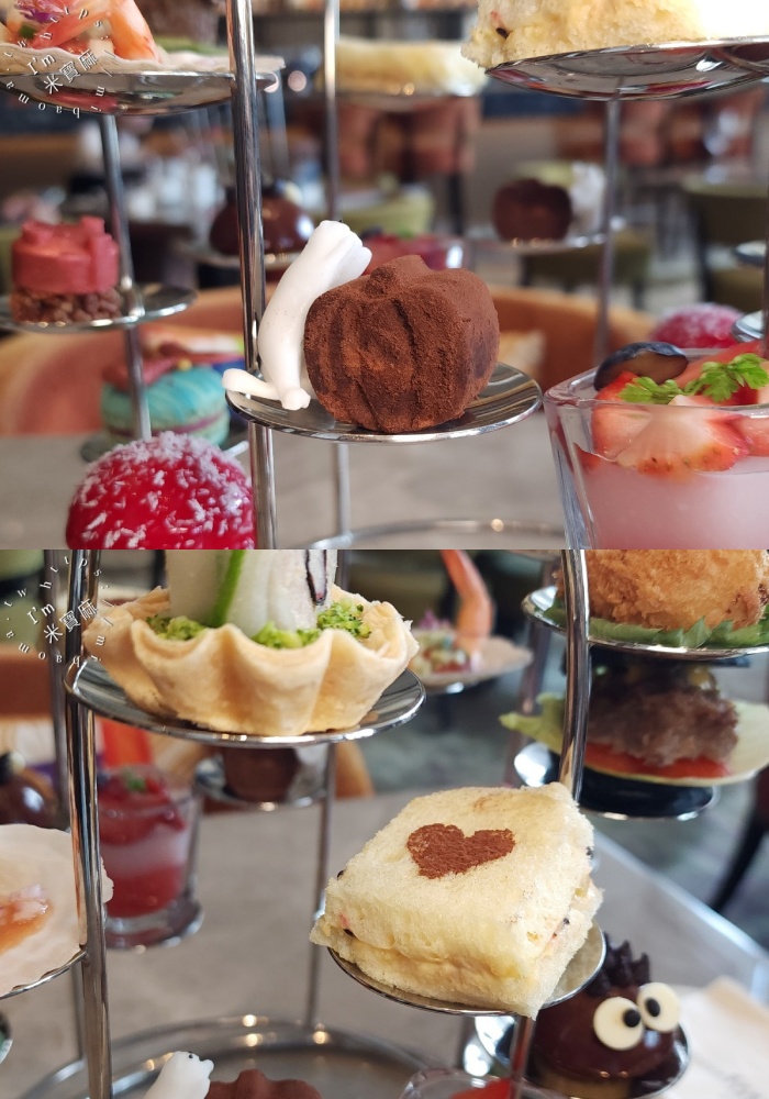六福萬怡酒店 THE LOUNGE｜南港下午茶推薦，「童話秘境花園雙人下午茶」12款夢幻鹹甜點一次吃