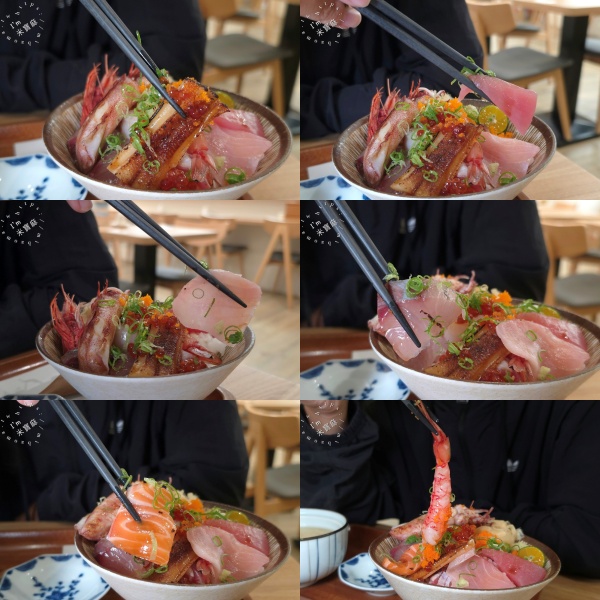 鮨柒二｜中和美食，高 CP 值生魚片丼、澎湃柒二海鮮丼，握壽司與日式料理推薦