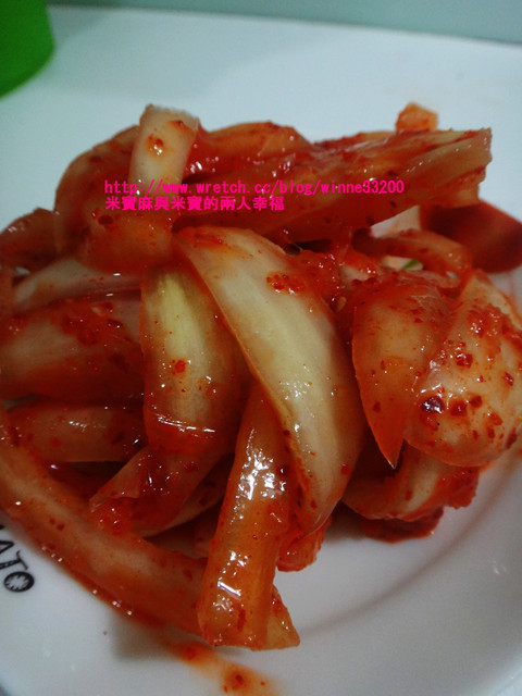 我娘是韓國人 韓國泡菜┃青木瓜絲、洋蔥。拿來煮鍋也很夠味