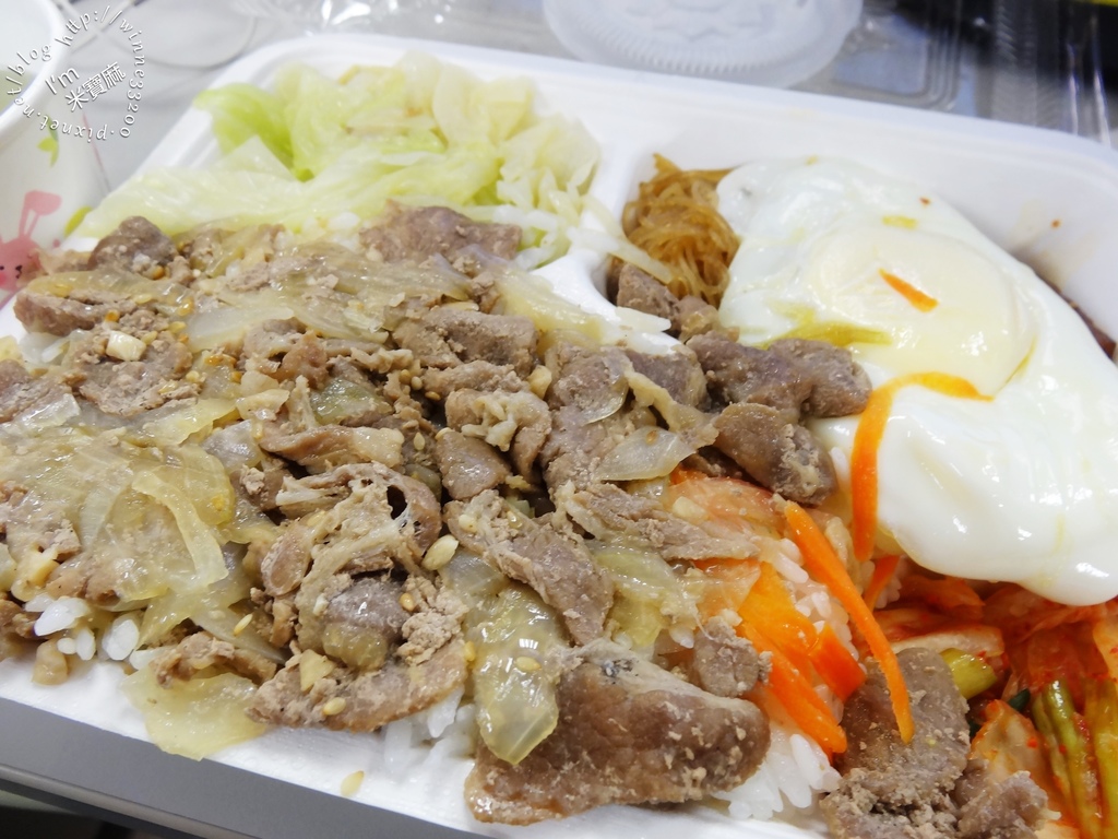 板橋便當┃朝鮮韓式料理。500元外送。鍋物/烤肉飯/拌飯/辣炒年糕♥ @米寶麻幸福滿載