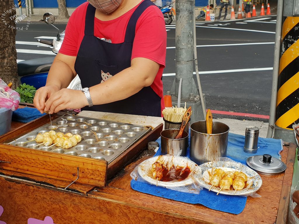 永和美食┃仁愛公園烤鳥蛋醬料鹹香一絕好吃。吃過就愛上的烤鳥蛋。孩子微餓的小點心 @米寶麻幸福滿載