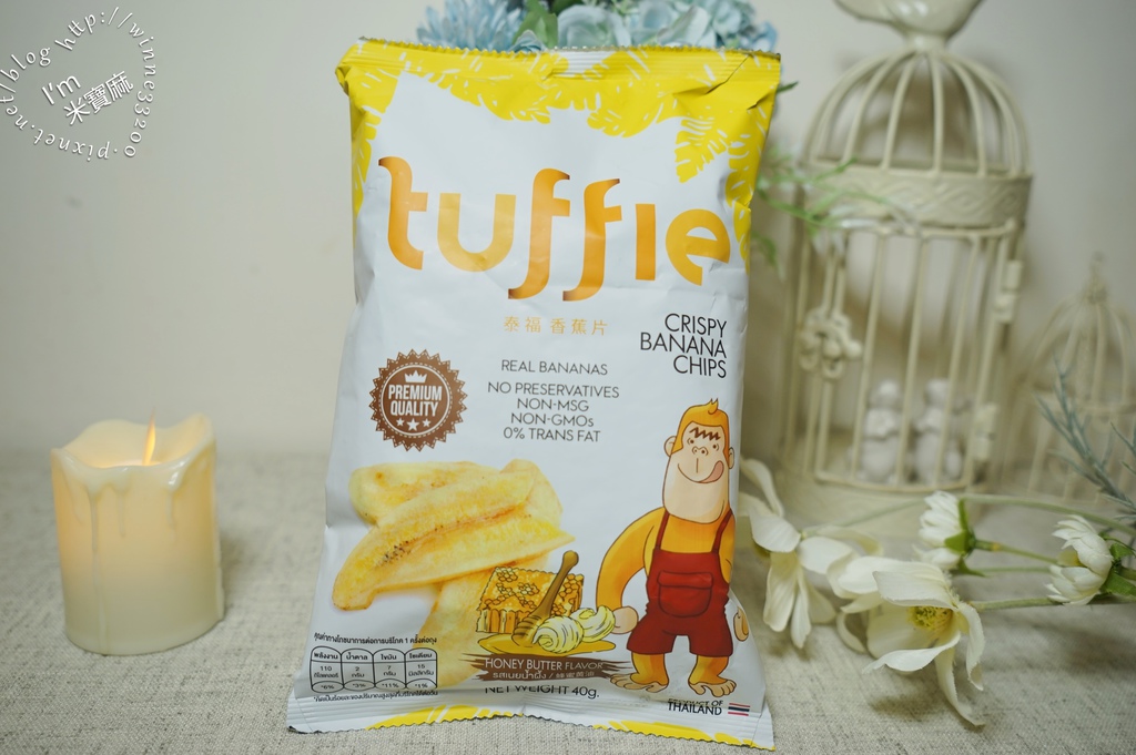 泰國TUFFIE 香蕉餅乾┃健康零食好選擇。泰國必買 烤香蕉片